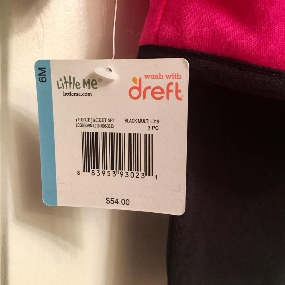 3PC Set by “Little Me” Girls Size 6M NWTs! 2 CUTE! - Picture 4 of 9